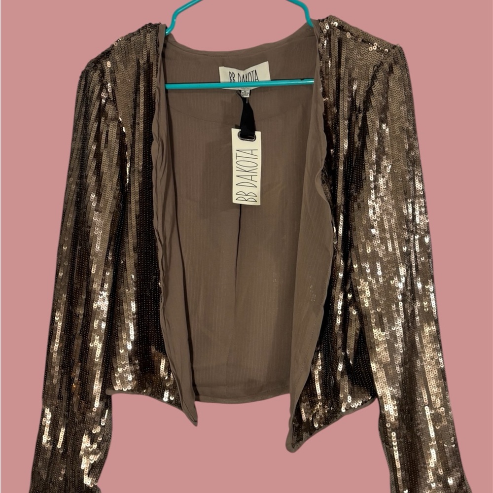 BB Dakota vintage sequined jacket